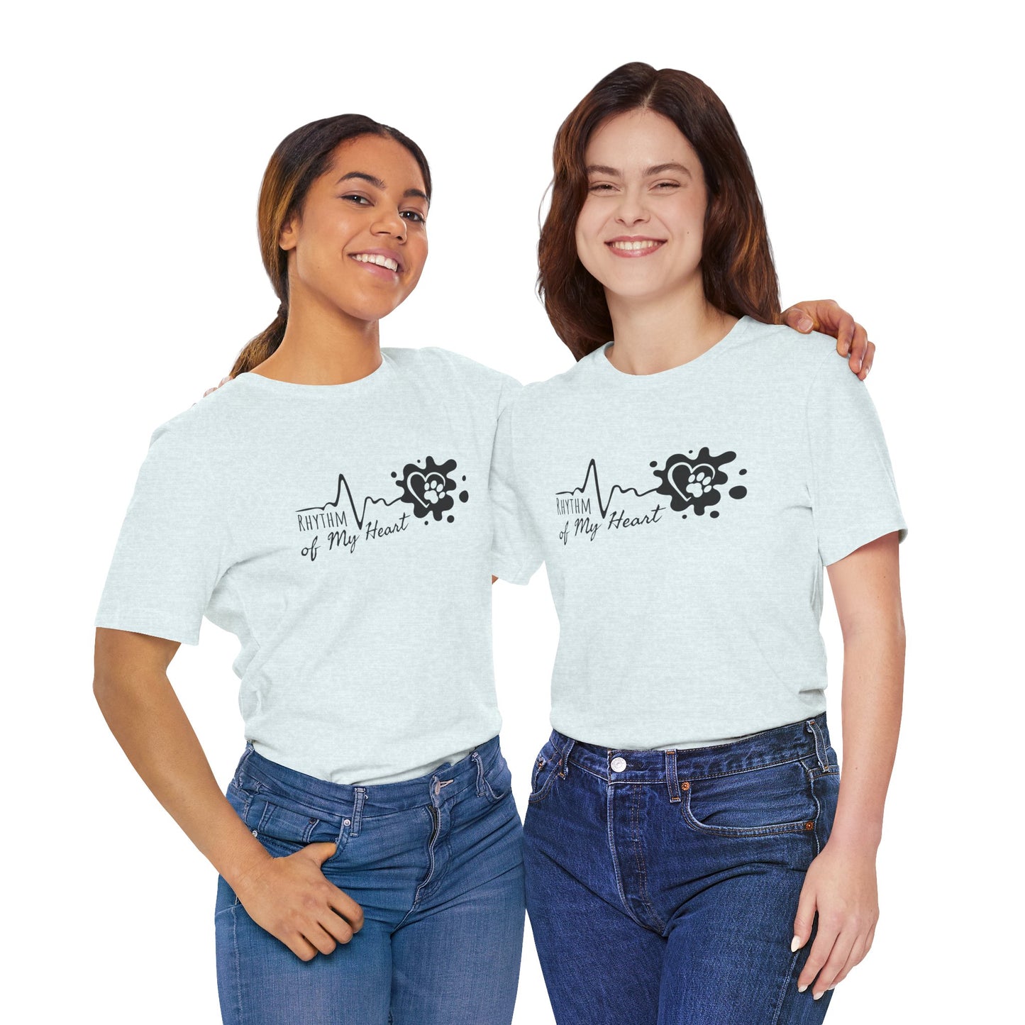 Unisex Jersey Short Sleeve Tee Rhythm of my heart
