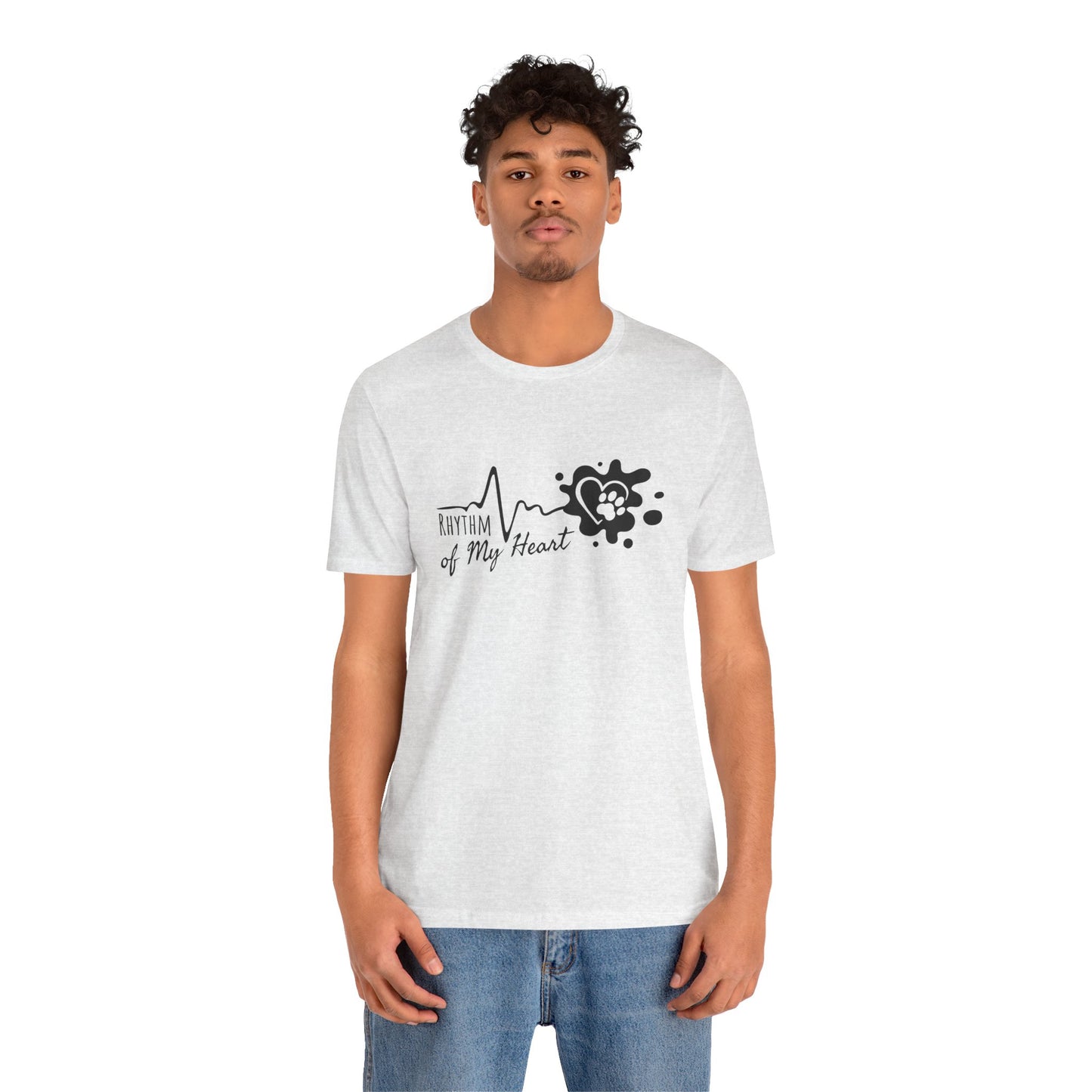 Unisex Jersey Short Sleeve Tee Rhythm of my heart