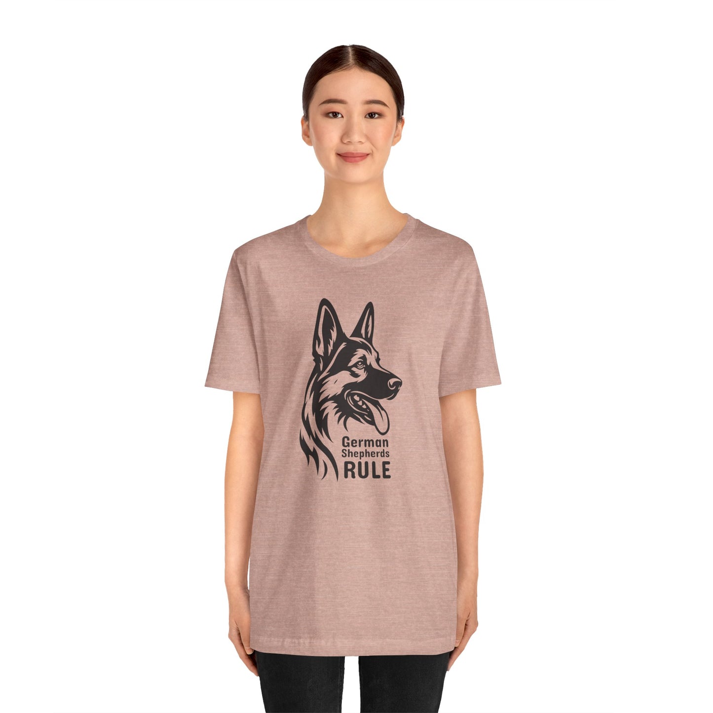 Unisex Jersey Short Sleeve Tee German Shepherds Rule