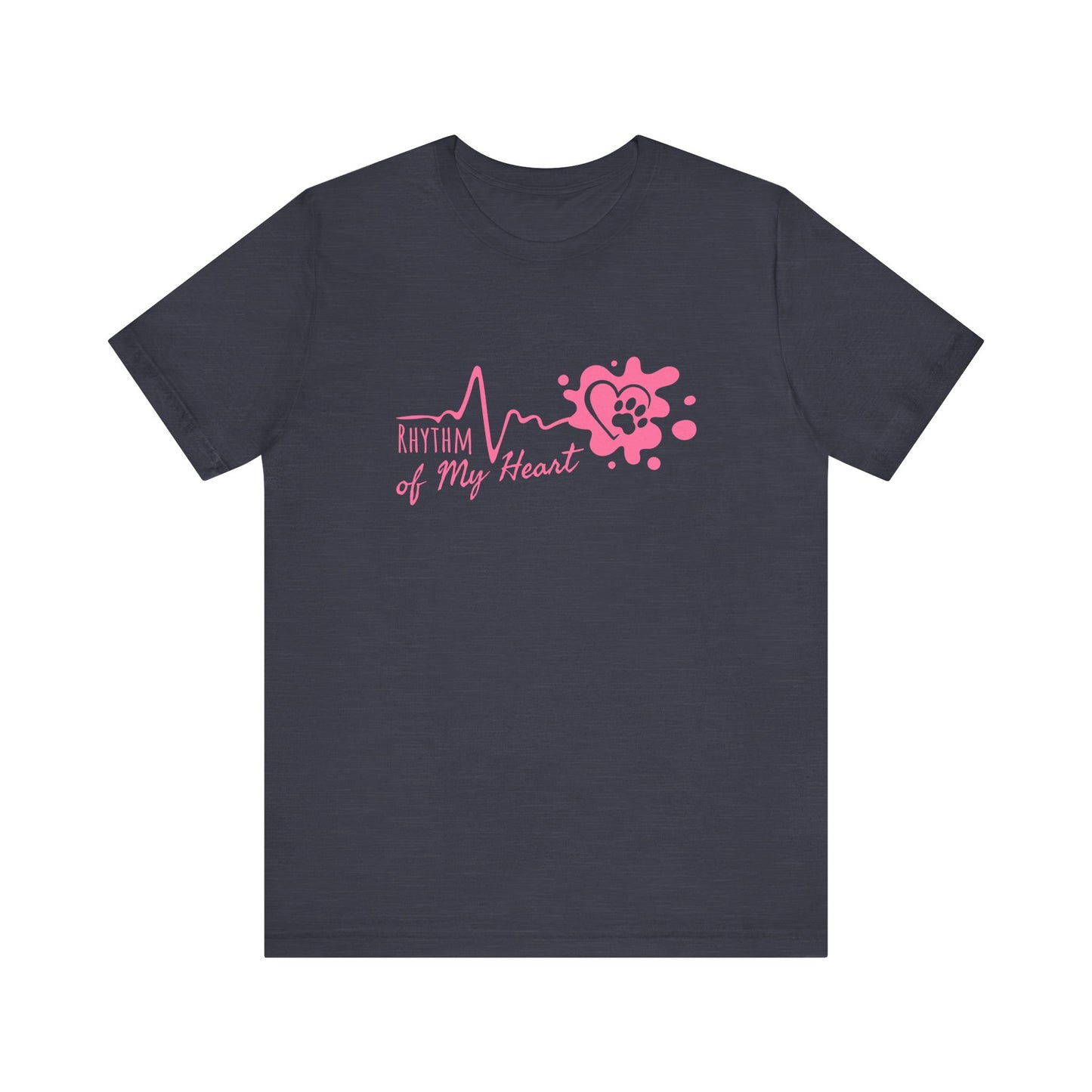 Rhythm of my heart - Unisex Jersey T-Shirt