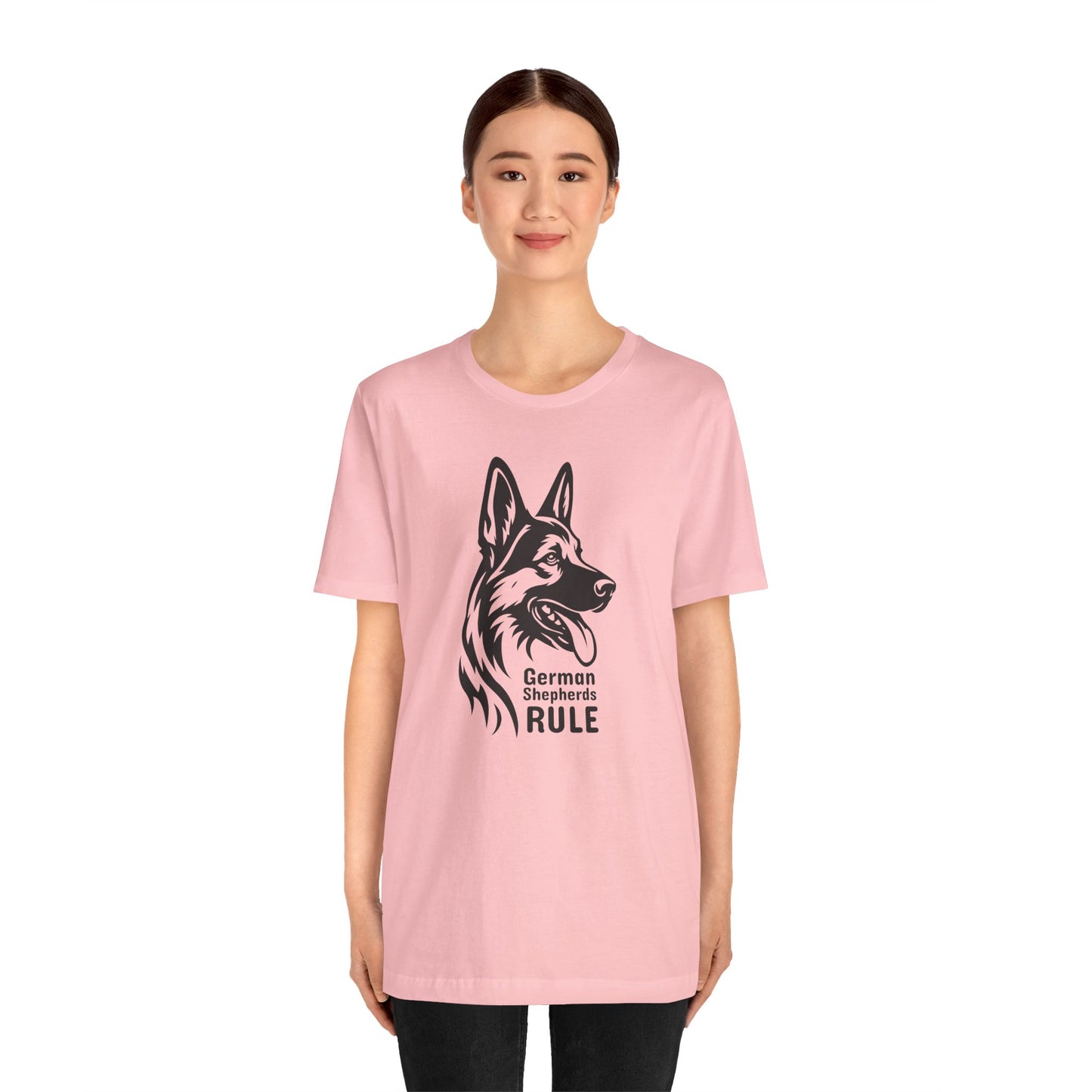 Unisex Jersey Short Sleeve Tee German Shepherds Rule