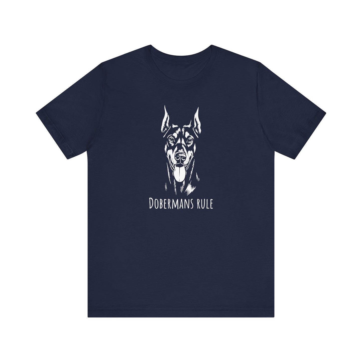 Unisex Jersey Short Sleeve Tee Dobermans Rule