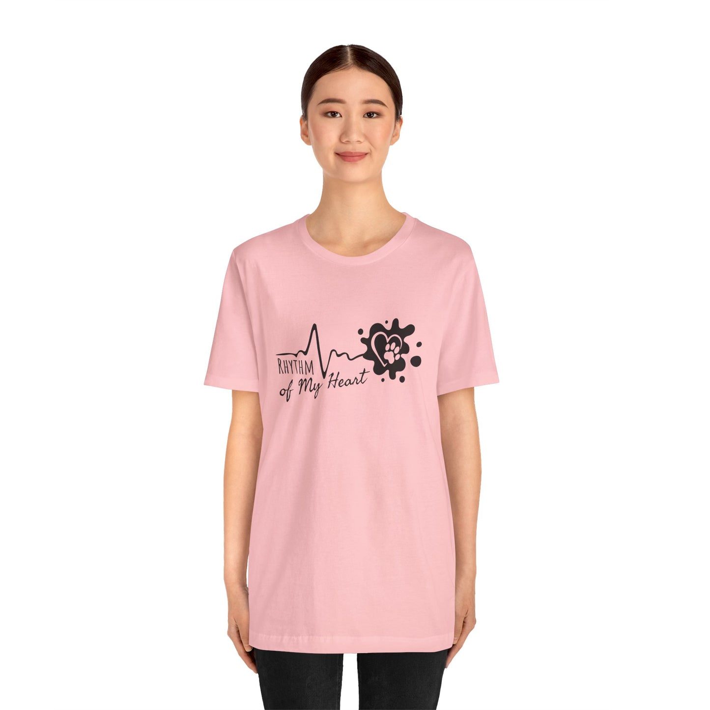 Unisex Jersey Short Sleeve Tee Rhythm of my heart