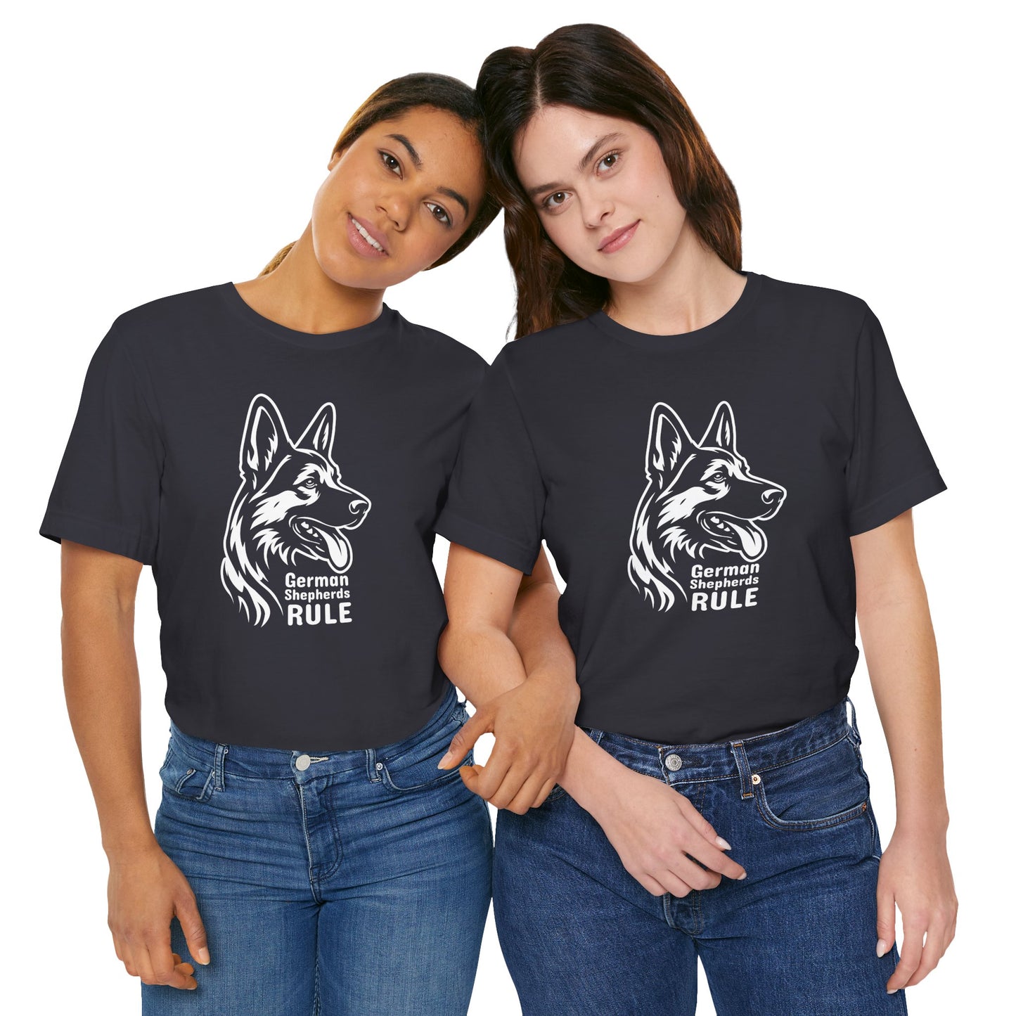 Unisex Jersey Short Sleeve Tee German Shepherds Rule