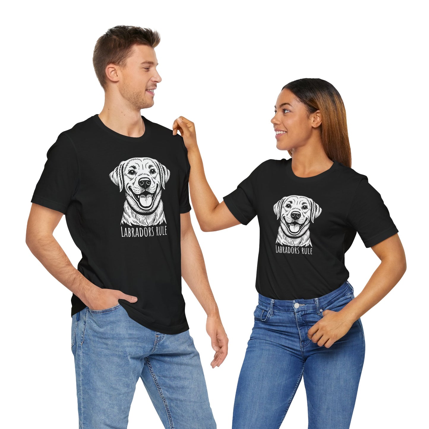 Unisex Jersey Short Sleeve Tee Labradors Rule