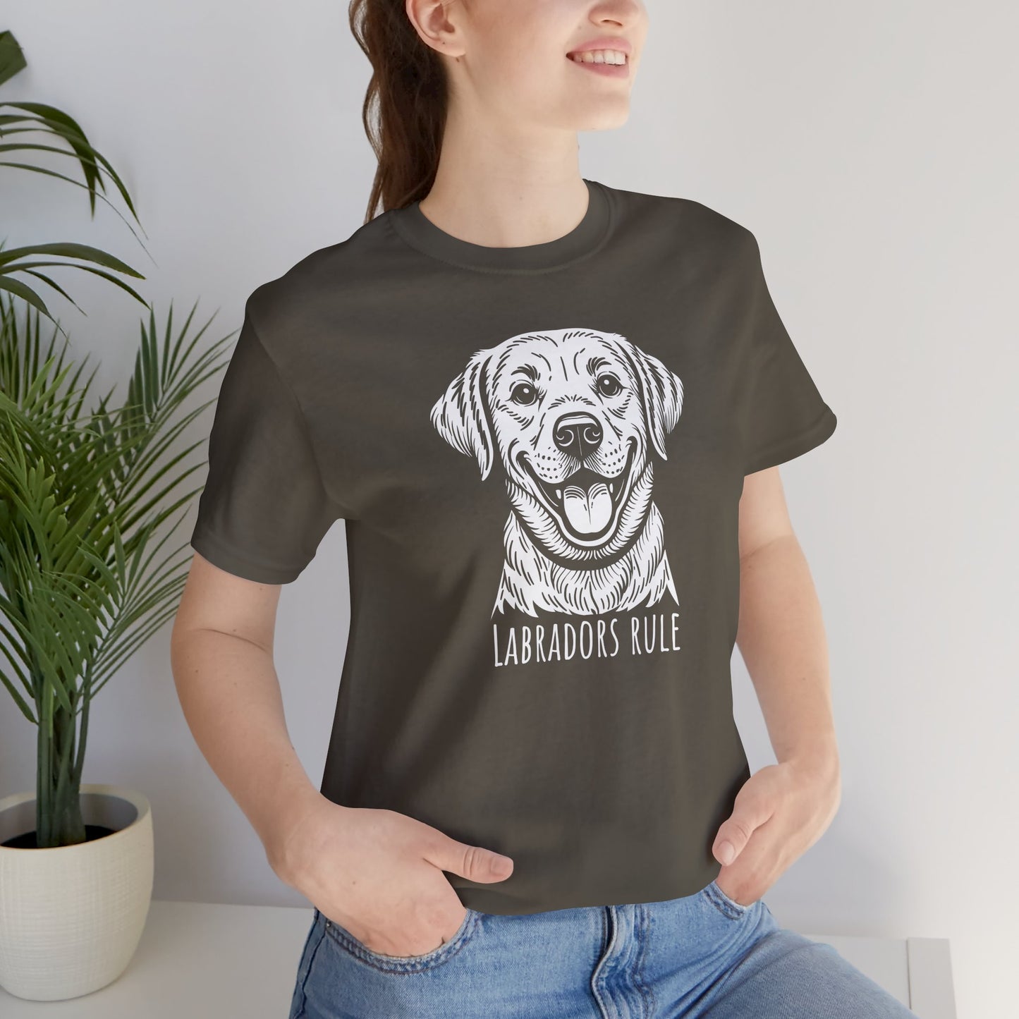 Unisex Jersey Short Sleeve Tee Labradors Rule