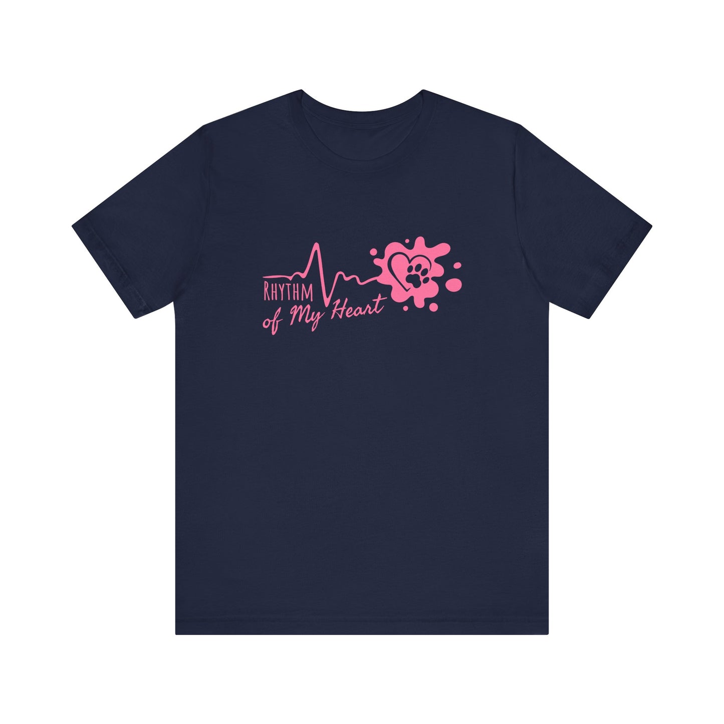 Unisex Jersey Short Sleeve Tee Rhythm of my heart