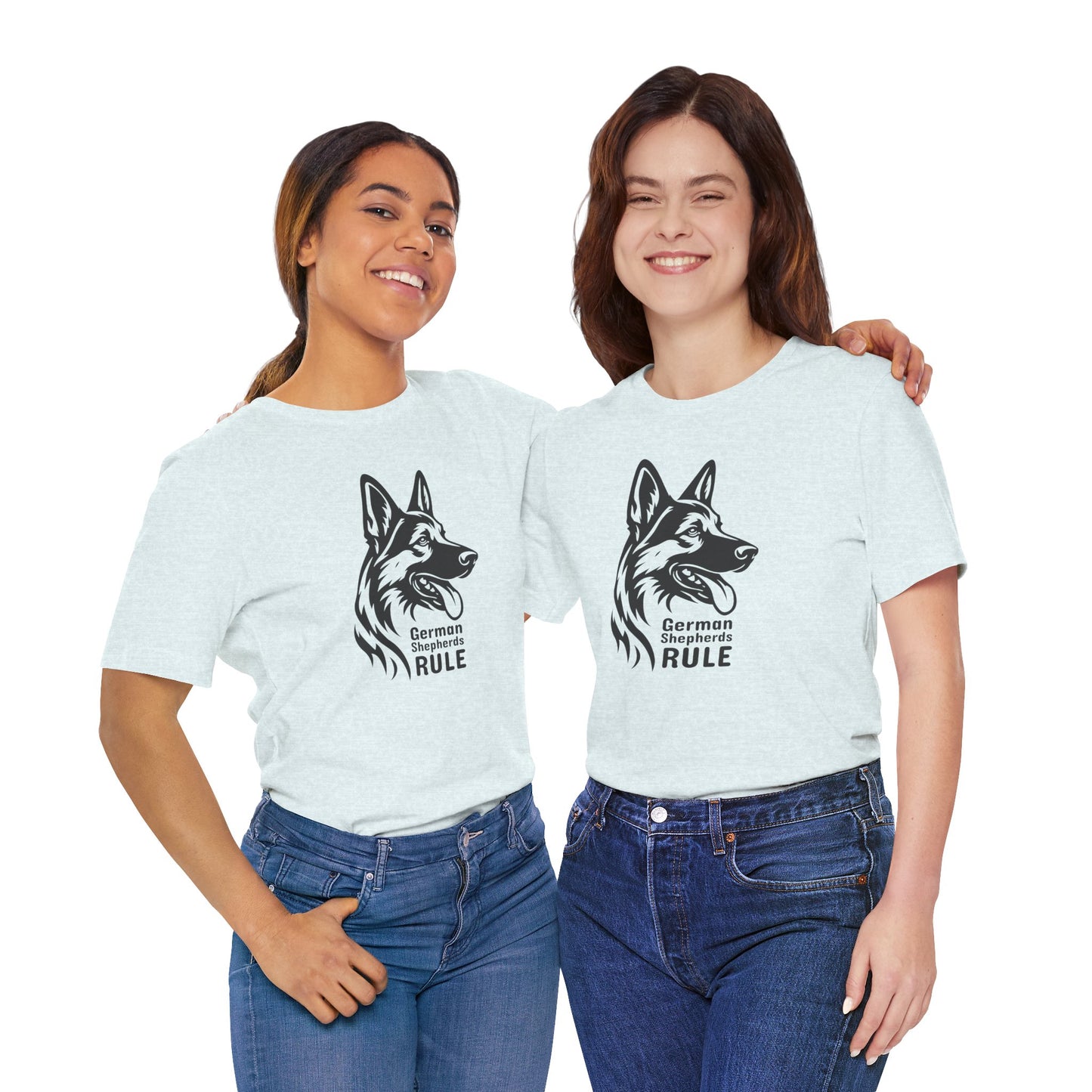 Unisex Jersey Short Sleeve Tee German Shepherds Rule