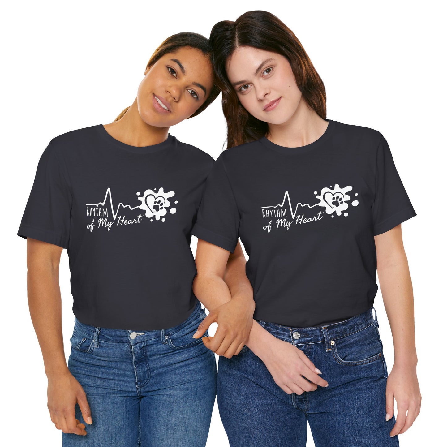 Unisex Jersey Short Sleeve Tee Rhythm of my heart