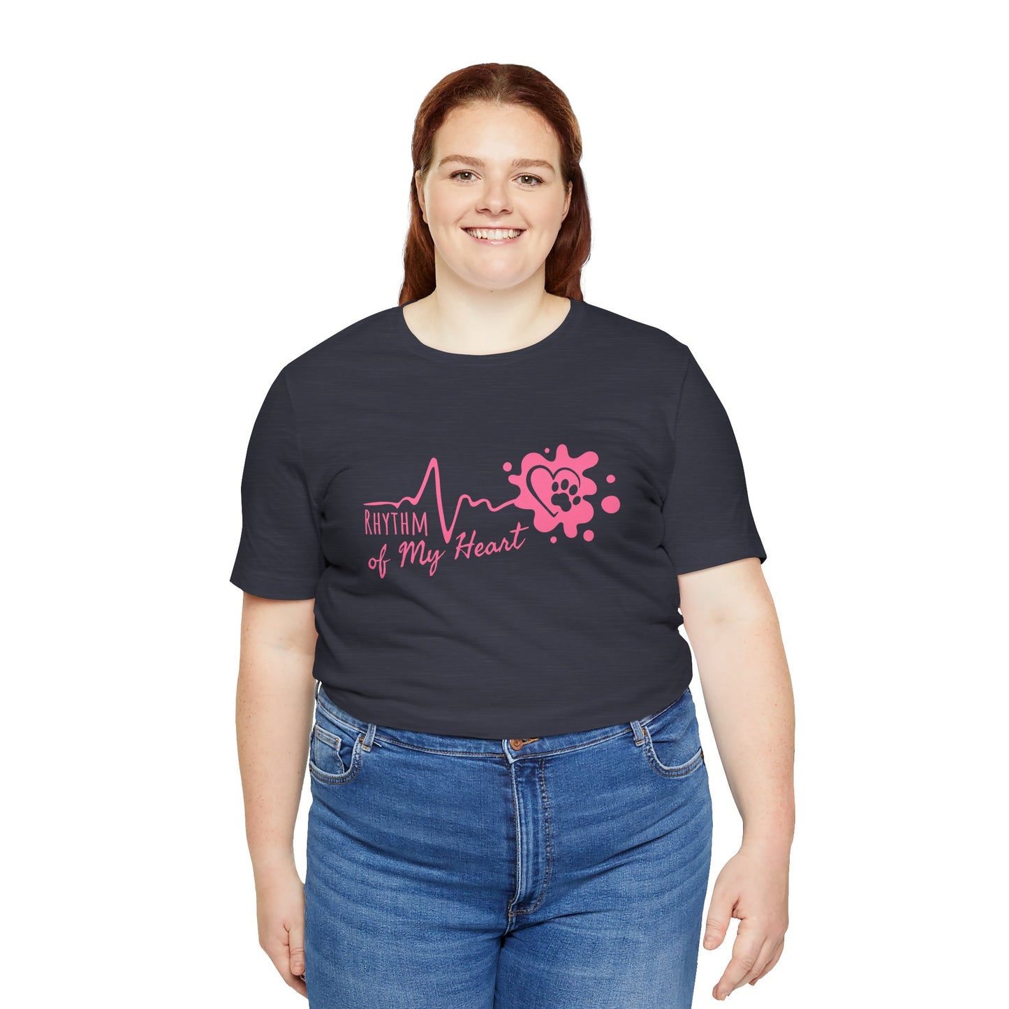 Unisex Jersey Short Sleeve Tee Rhythm of my heart