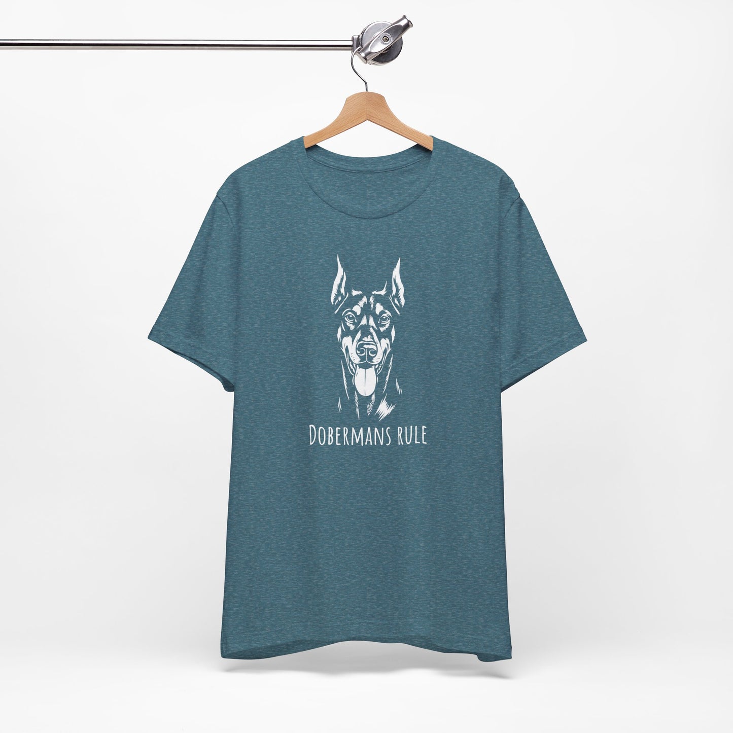 Unisex Jersey Short Sleeve Tee Dobermans Rule