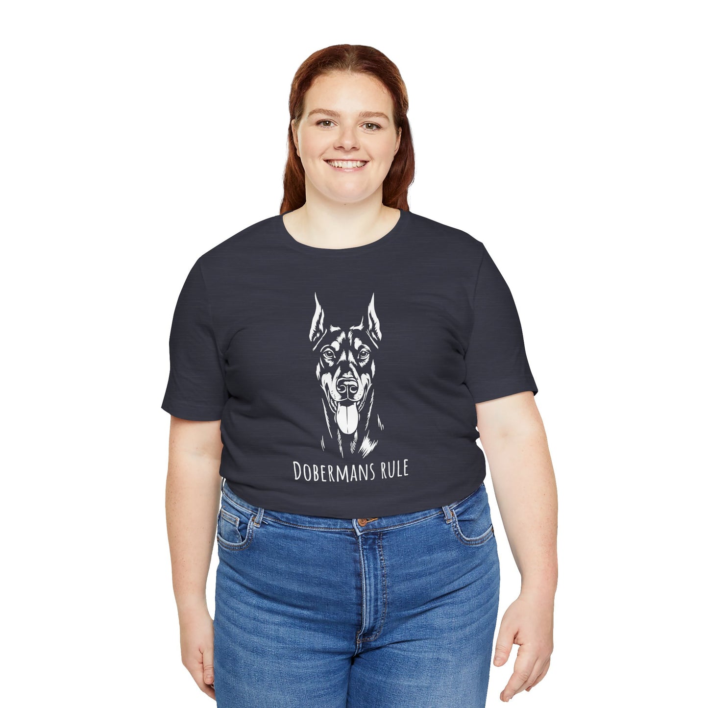 Unisex Jersey Short Sleeve Tee Dobermans Rule