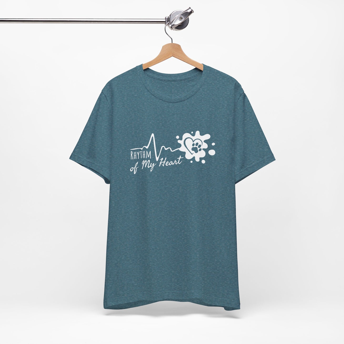 Unisex Jersey Short Sleeve Tee Rhythm of my heart
