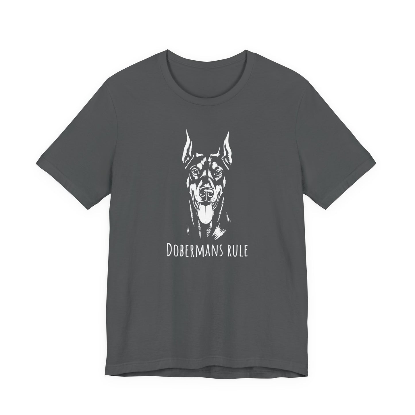 Unisex Jersey Short Sleeve Tee Dobermans Rule