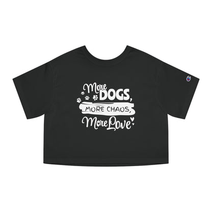 Black t-shirt with white text and graphics on a white background