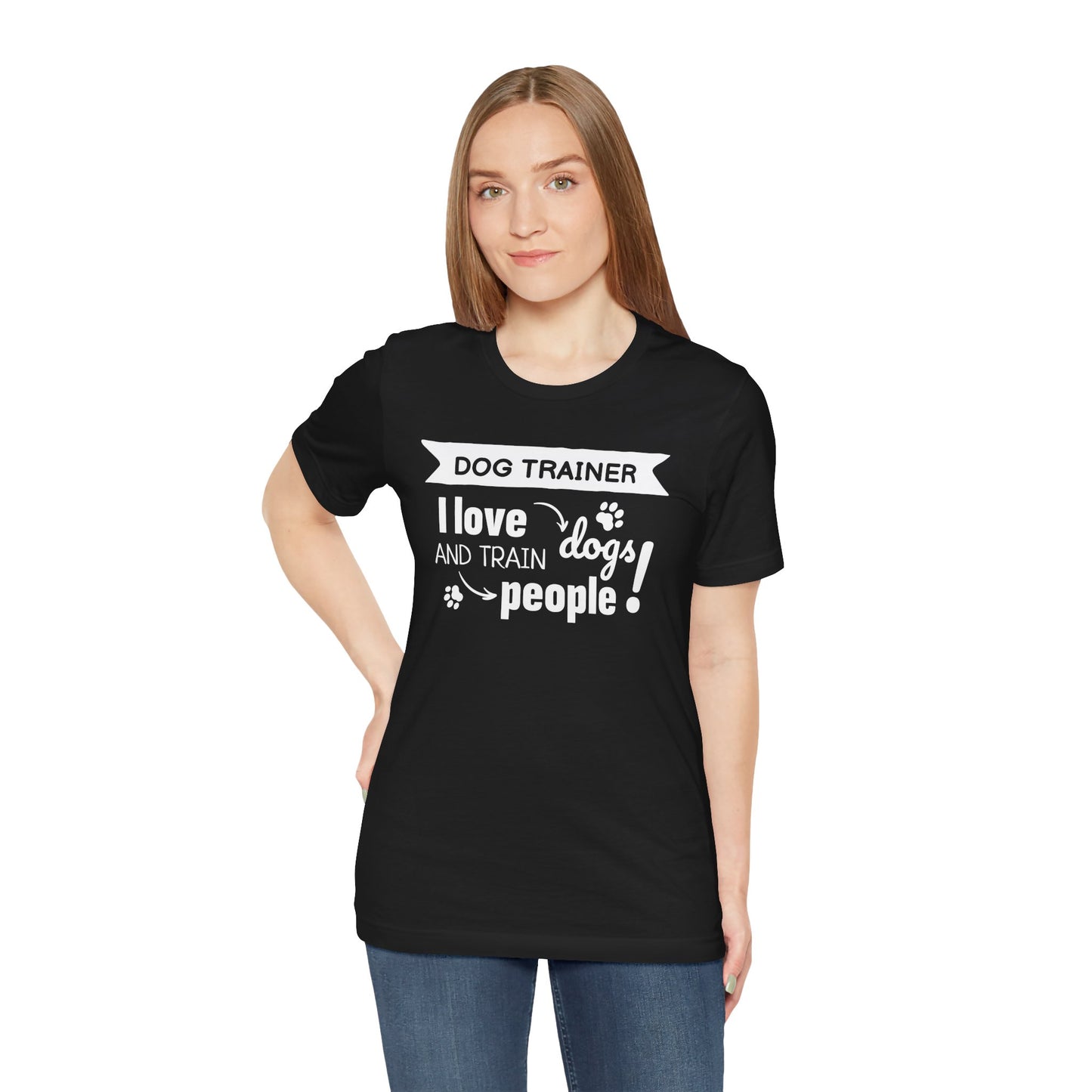 Unisex Jersey Short Sleeve Tee Dog Trainer