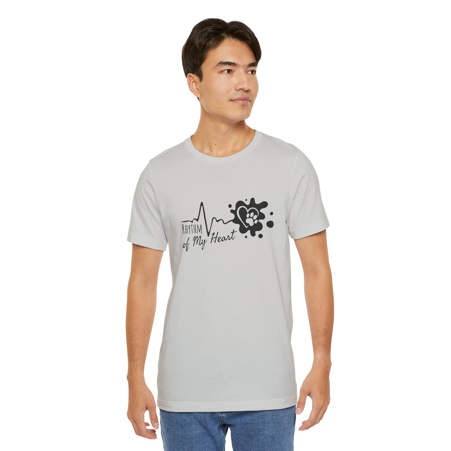 Unisex Jersey Short Sleeve Tee Rhythm of my heart