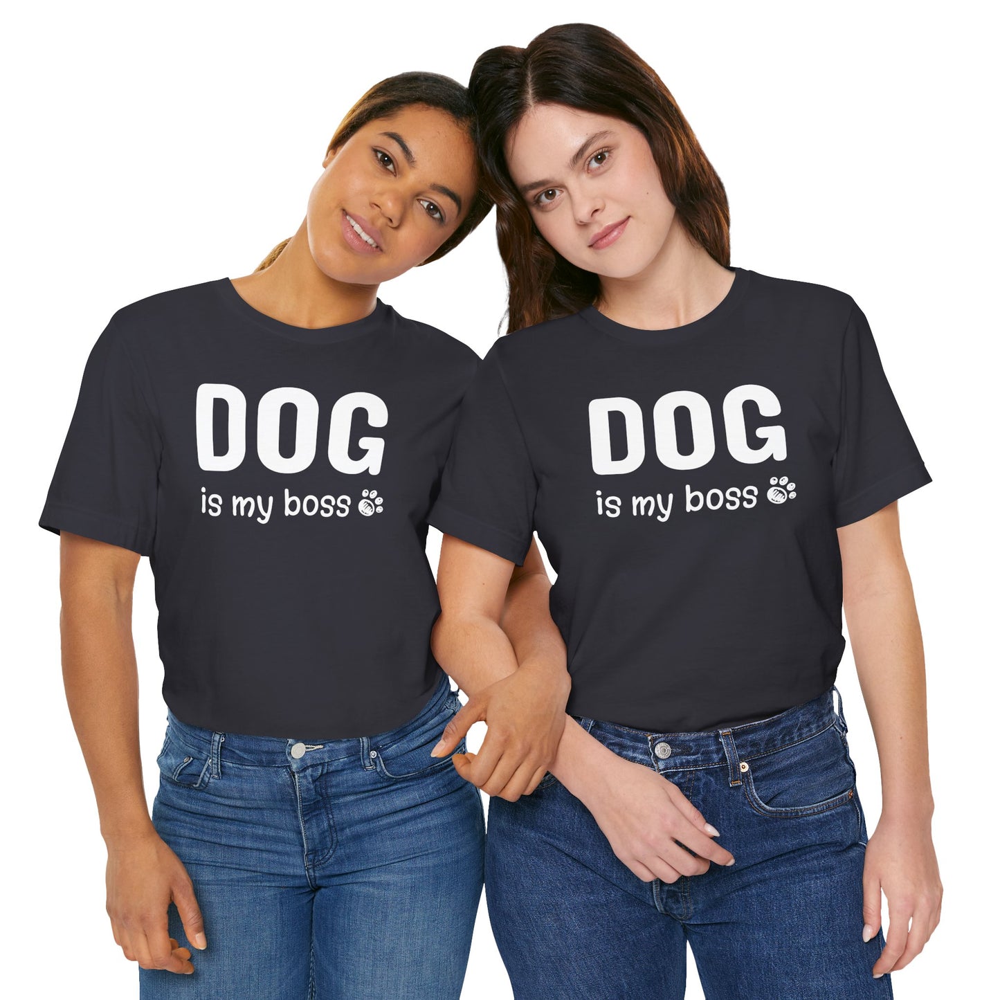 Unisex Jersey Short Sleeve Tee DOG is my boss