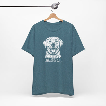 Unisex Jersey Short Sleeve Tee Labradors Rule