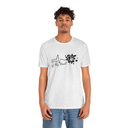 Unisex Jersey Short Sleeve Tee Rhythm of my heart