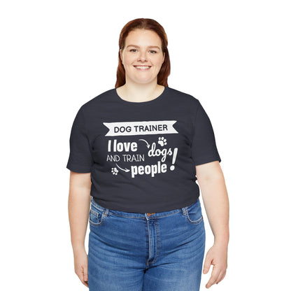 Unisex Jersey Short Sleeve Tee Dog Trainer