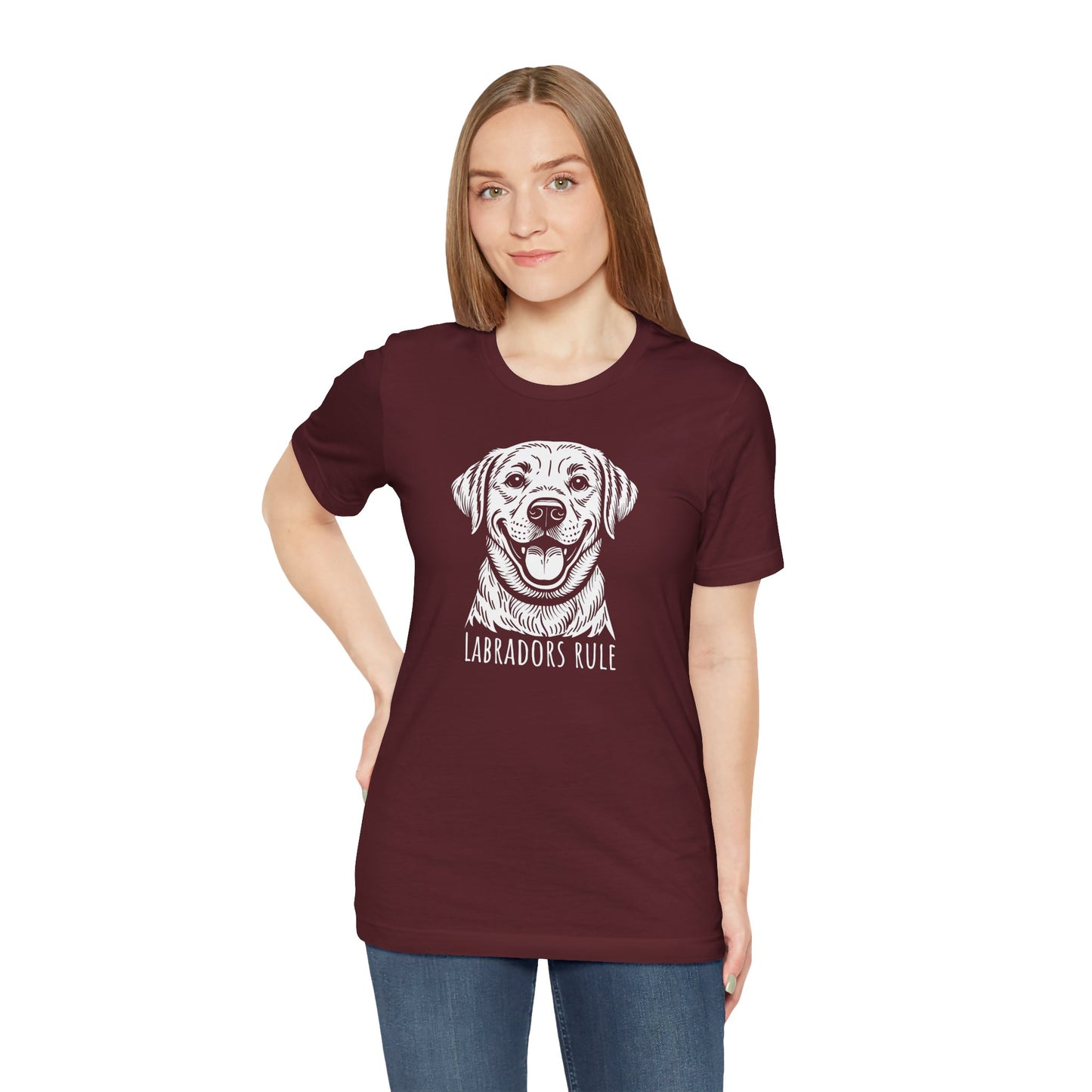 Unisex Jersey Short Sleeve Tee Labradors Rule