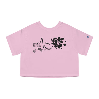 Champion Women's Heritage Cropped T-Shirt Rhythm of My Heart