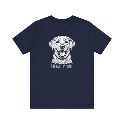 Unisex Jersey Short Sleeve Tee Labradors Rule