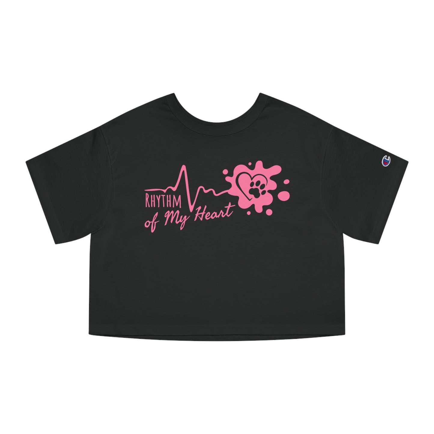 Champion Women's Heritage Cropped T-Shirt Rhythm of My Heart
