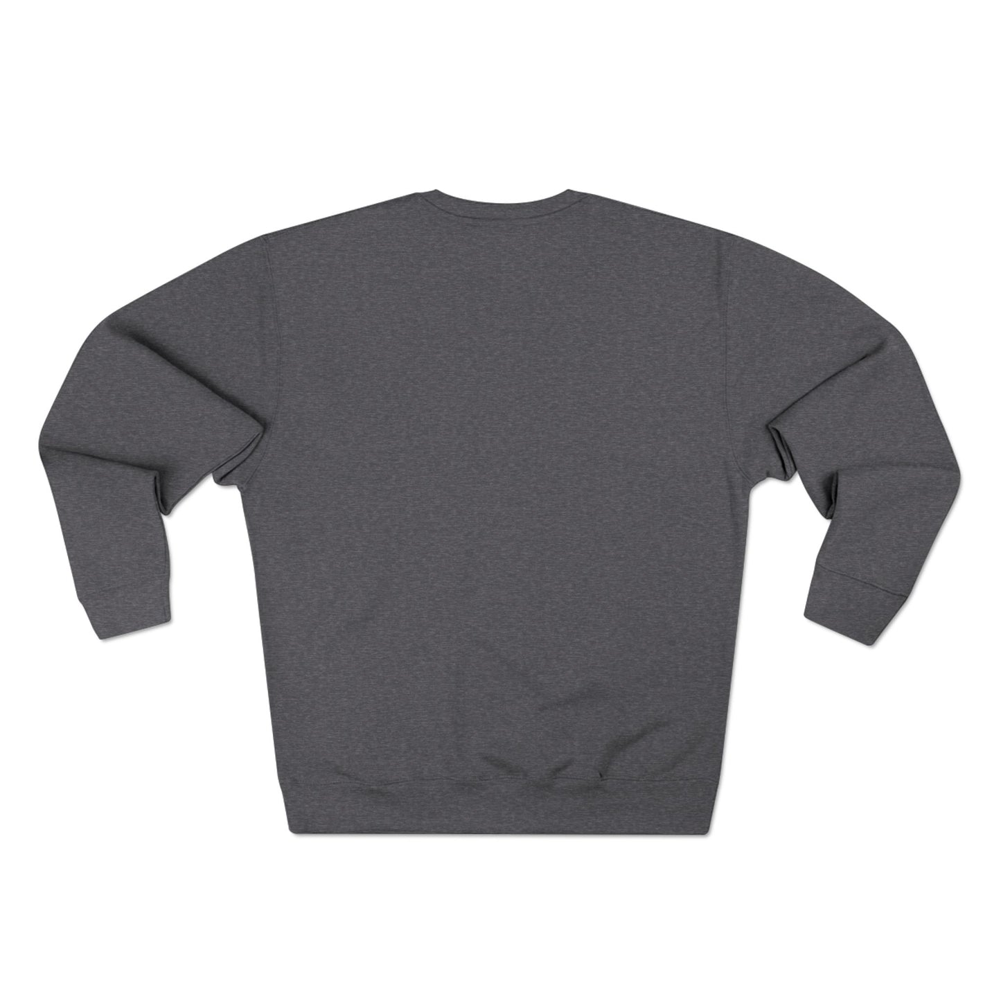 Gray sweatshirt on a white background