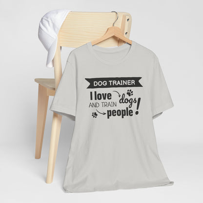 Unisex Jersey Short Sleeve Tee Dog Trainer
