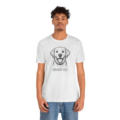 Unisex Jersey Short Sleeve Tee Labradors Rule