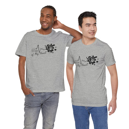 Unisex Jersey Short Sleeve Tee Rhythm of my heart