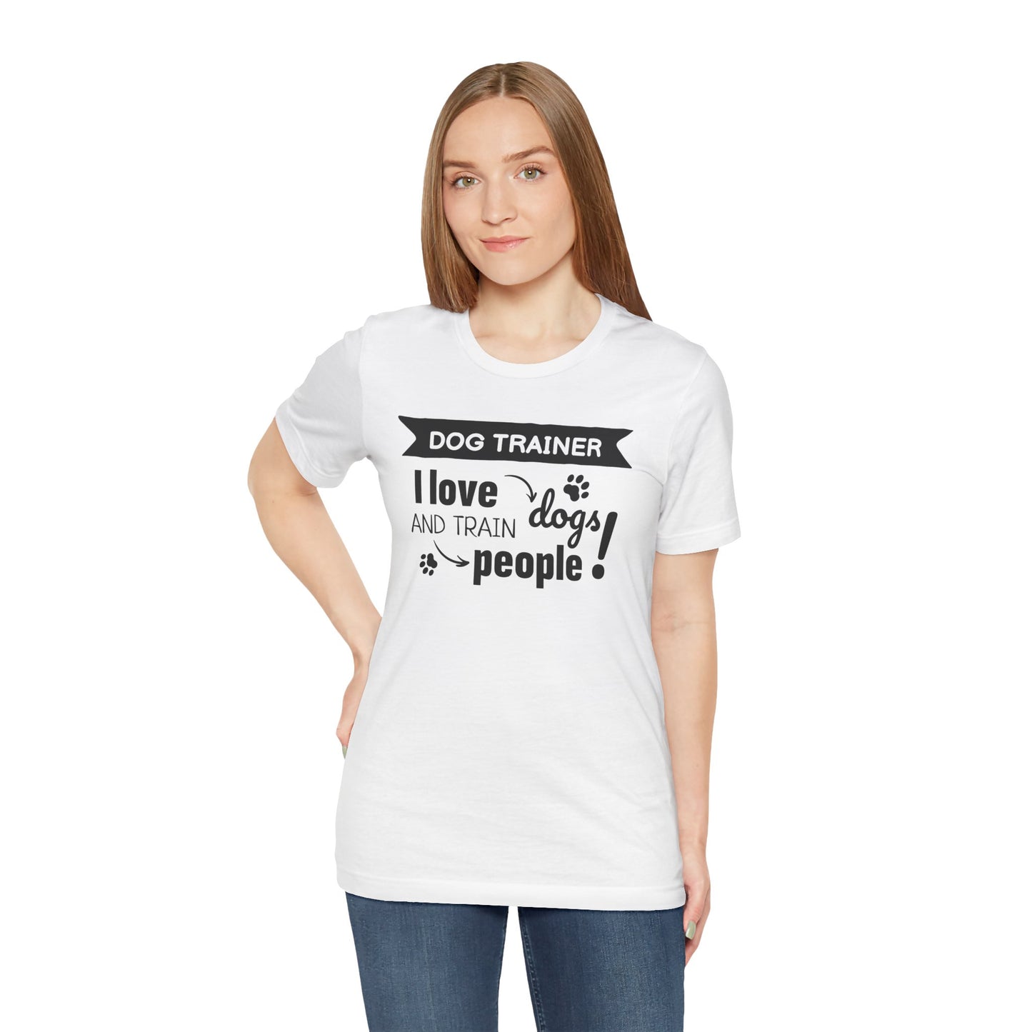 Unisex Jersey Short Sleeve Tee Dog Trainer