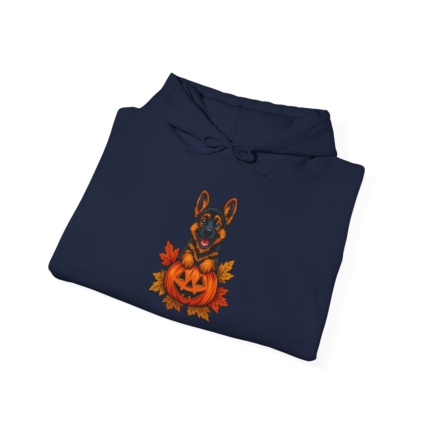 Unisex Heavy Blend™ Hooded Sweatshirt Halloween German Shepherd
