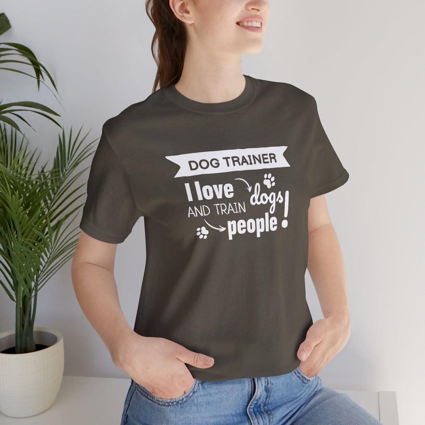 Dog Trainer - Unisex Jersey T-Shirt