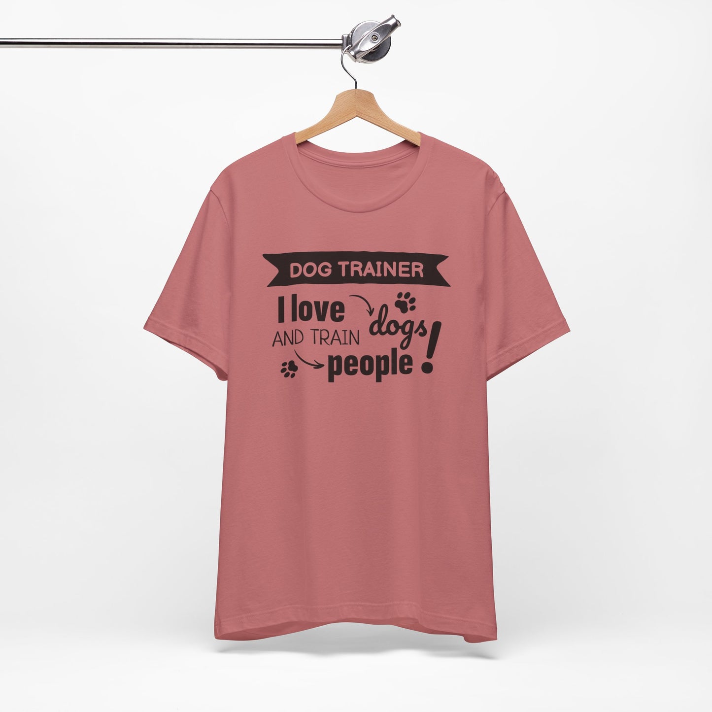 Unisex Jersey Short Sleeve Tee Dog Trainer