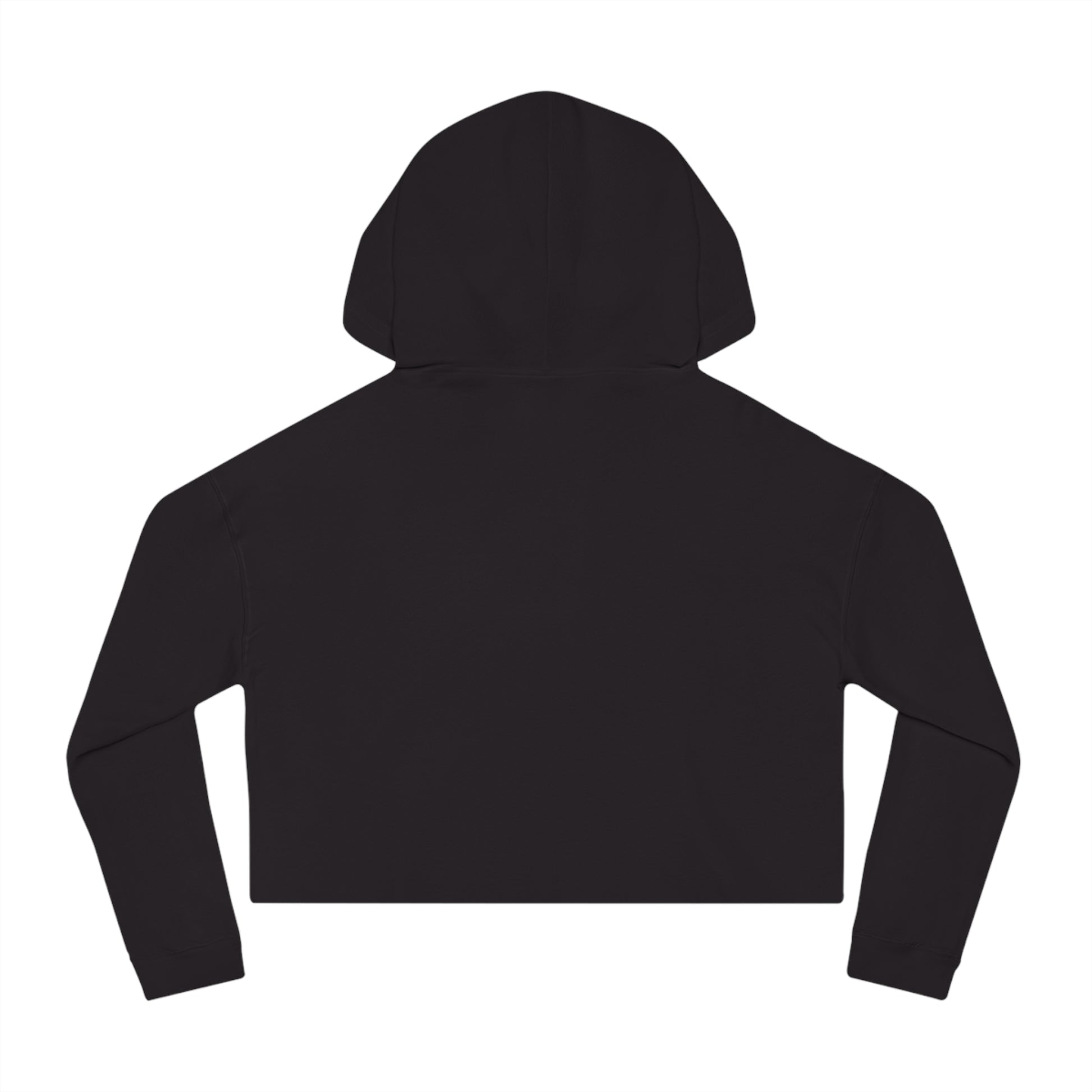 Black hoodie on a white background