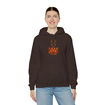 Unisex Heavy Blend™ Hooded Sweatshirt Halloween German Shepherd