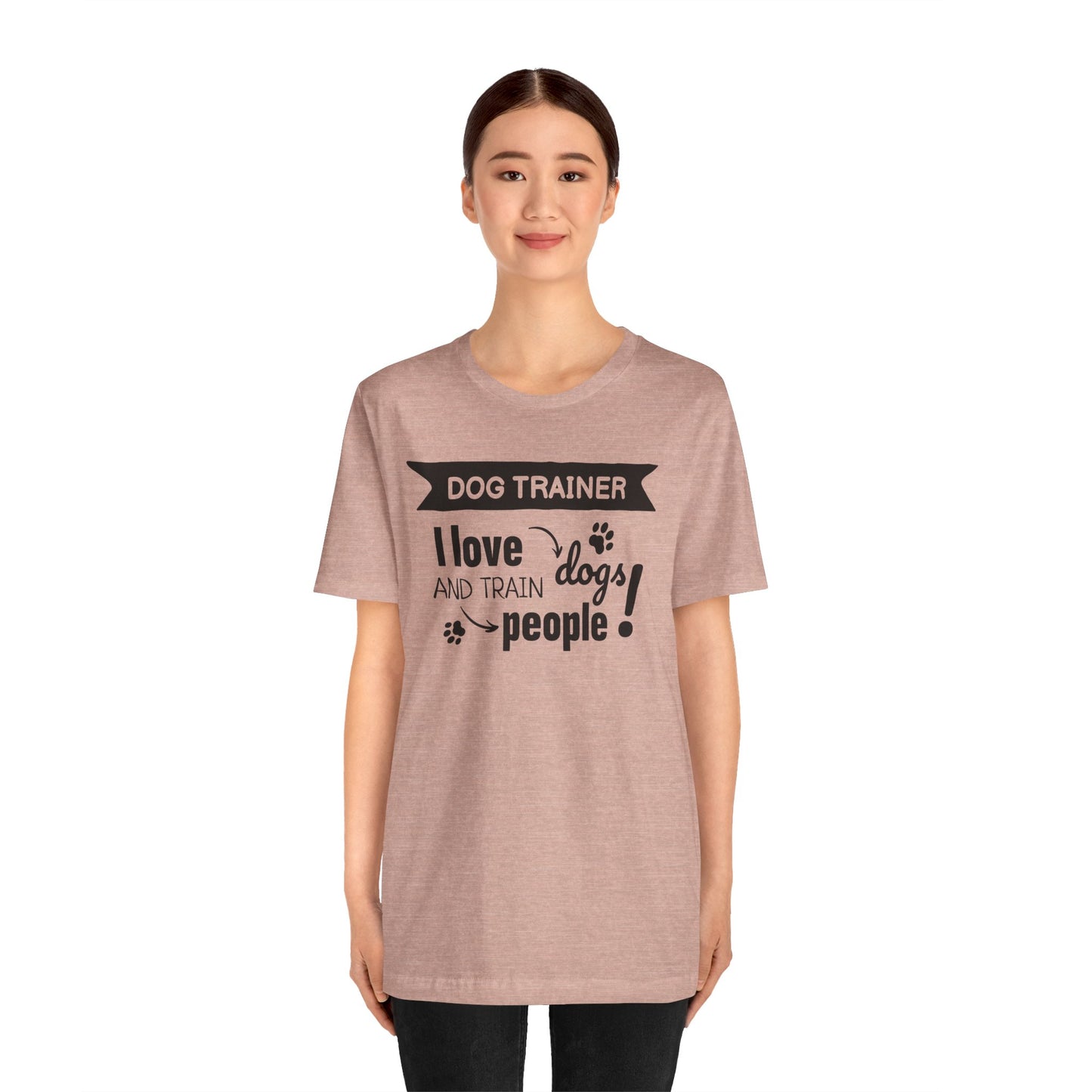 Unisex Jersey Short Sleeve Tee Dog Trainer
