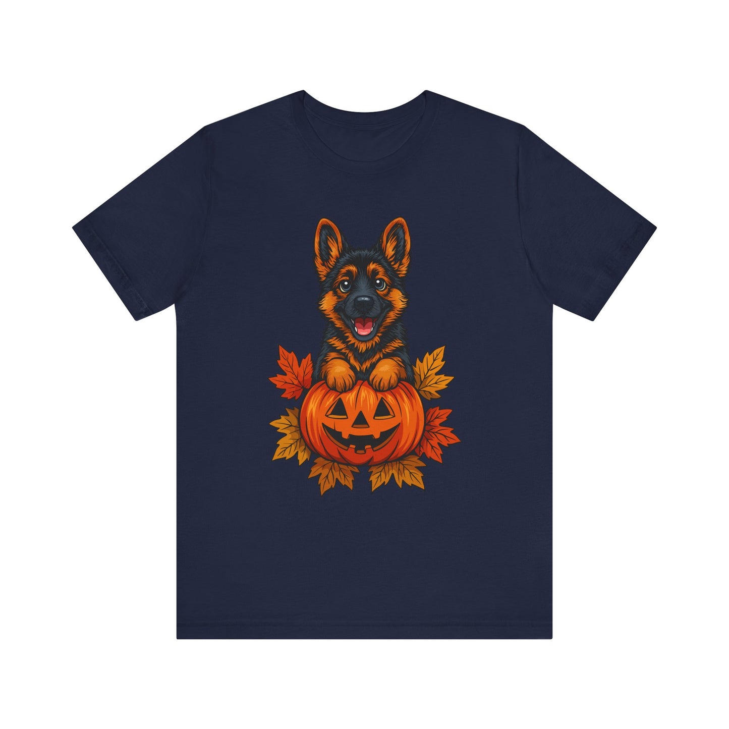 Unisex Jersey Short Sleeve Tee Halloween German Shepherd