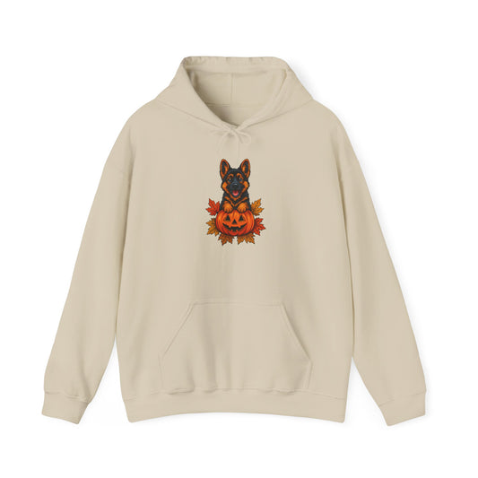 Unisex Heavy Blend™ Hooded Sweatshirt Halloween German Shepherd