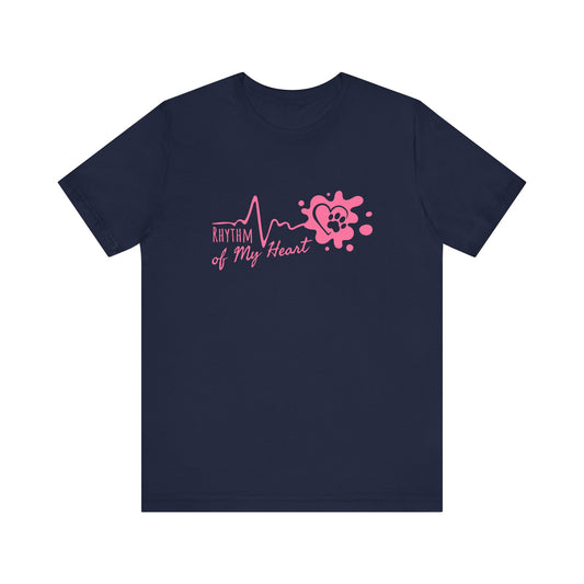 Unisex Jersey Short Sleeve Tee Rhythm of my heart