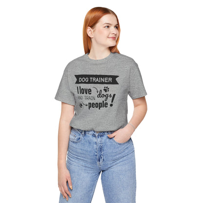 Unisex Jersey Short Sleeve Tee Dog Trainer