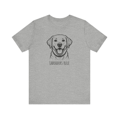 Unisex Jersey Short Sleeve Tee Labradors Rule