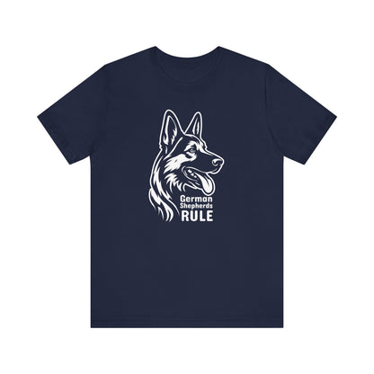 Unisex Jersey Short Sleeve Tee German Shepherds Rule