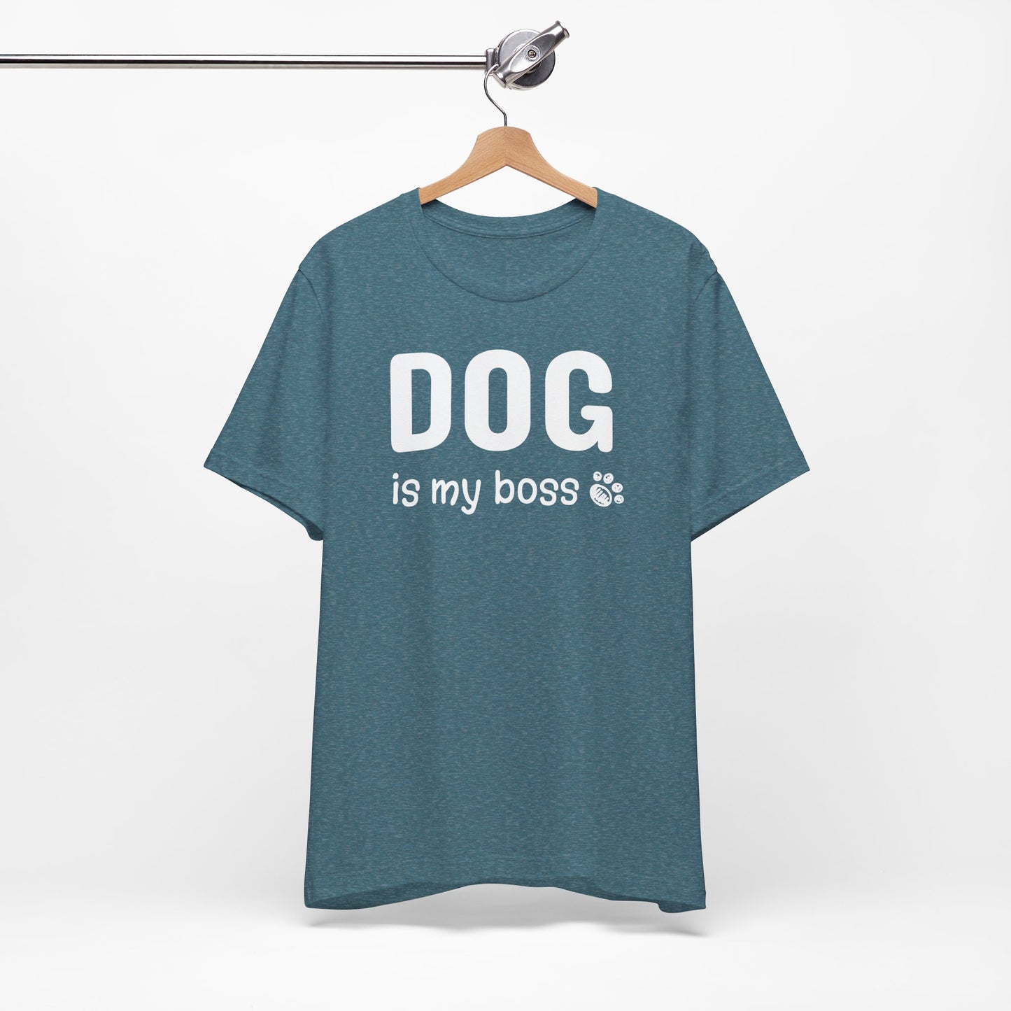 Unisex Jersey Short Sleeve Tee DOG is my boss
