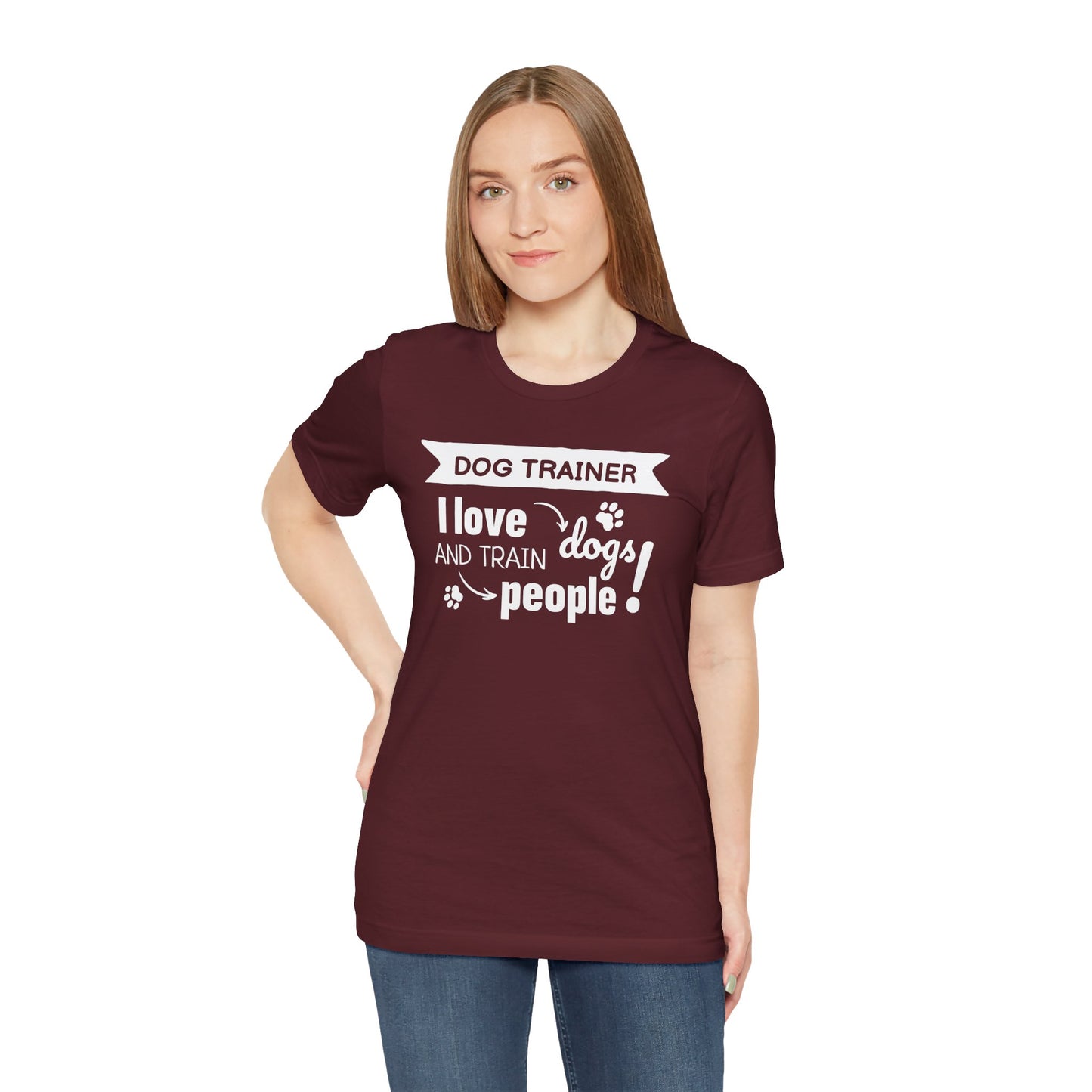 Unisex Jersey Short Sleeve Tee Dog Trainer