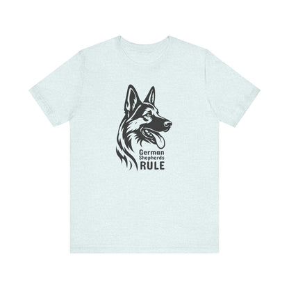 Unisex Jersey Short Sleeve Tee German Shepherds Rule