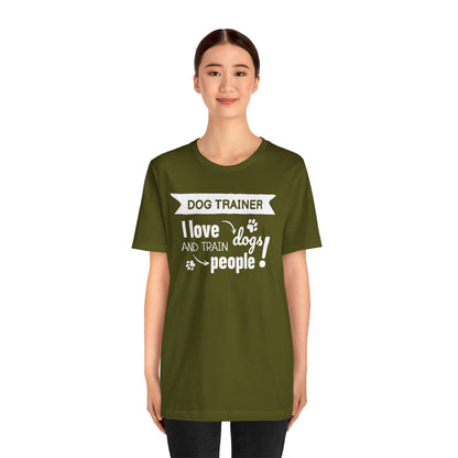 Unisex Jersey Short Sleeve Tee Dog Trainer